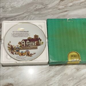 10th Anniversary Avon Plate